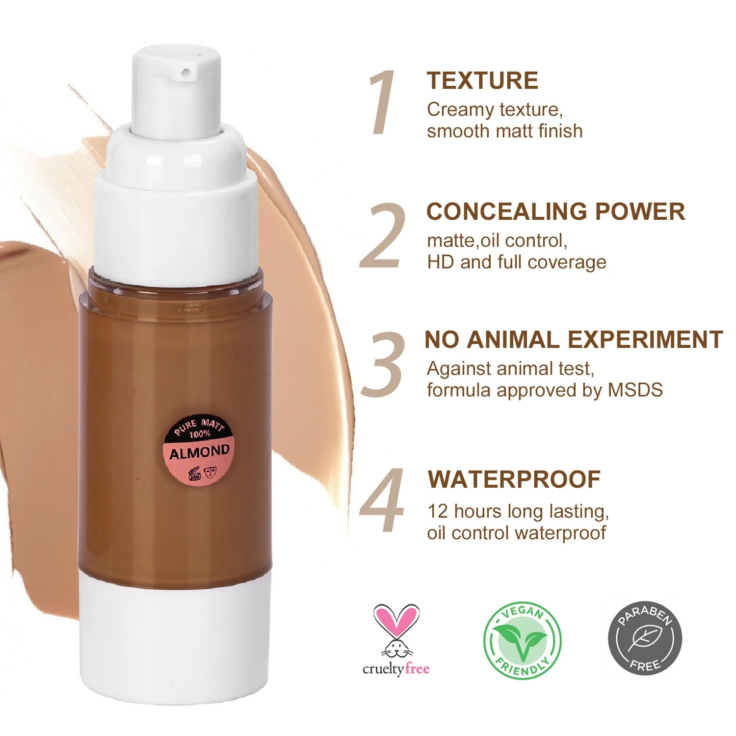 Long-lasting Makeup Foundation