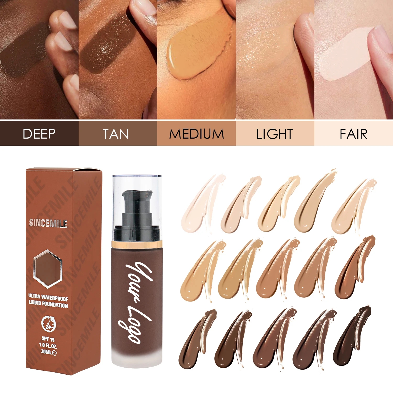 P120 Waterproof Makeup Liquid Foundation