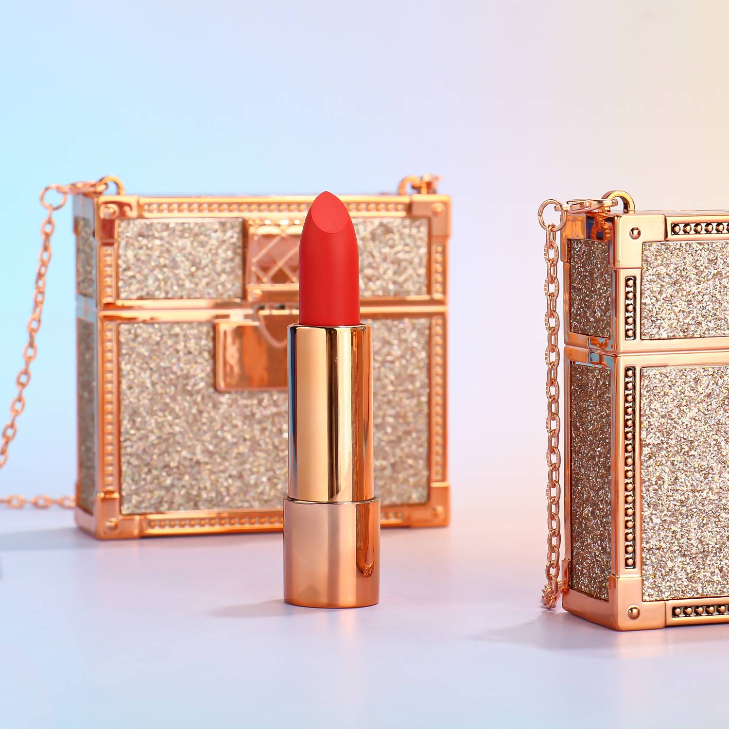 Luxury Chain Bag Vegan Lipstick